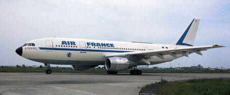 2. Le premier Airbus A300B est entré en service en 1974 au sein d'Air France