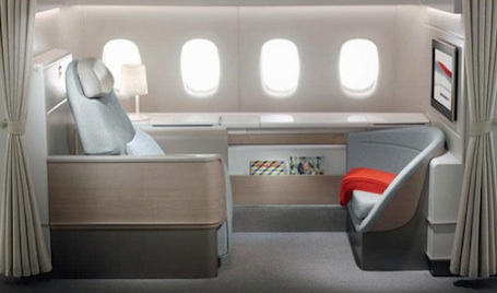Chacun des 19 Boeing 777-300 d'Air France sera équipé de 4 suites Première
