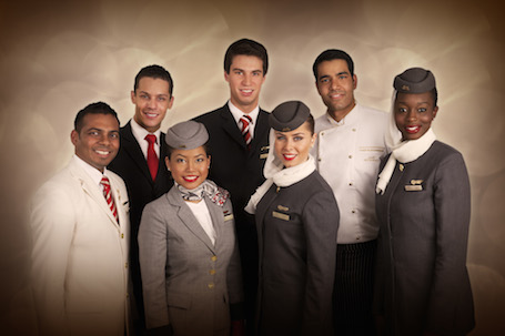 Etihad Airways regroupe de plus de 110 nationalités différentes.