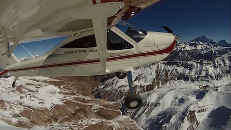 Le Tecnam P92 Tail Dragger (Rotax 914) en route pour l'Aconcagua 