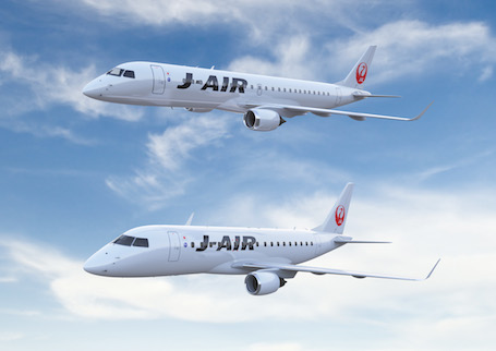 J-Air (filiale de JAL) va recevoir 15 E170 et E190 à partir de 2015
