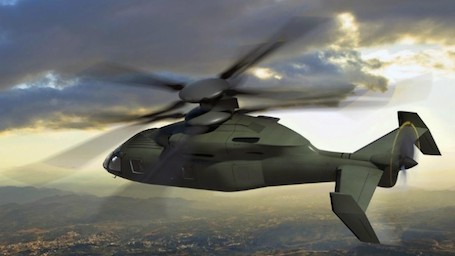 Le SB1 Defiant de Boeing-Sikorky, extrapolé du démonstrateur Sikorsky X2 à