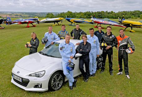 Subaru partenaire de l'équipe de France 2014 de voltige 