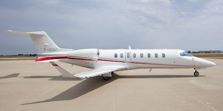 Le Groupe français Roullier devient le premier exploitant européen du biréacteur d'affaires Learjet 75 certifié par l'EASA depuis le 12 septembre 2014