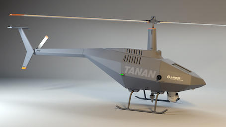 Le drone Tanan d'Airbus Defence and Space