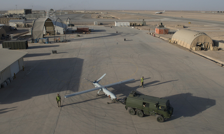 Le drone Watchkeeper de Thales mis en oeuvre en Afghanistan par la RAF