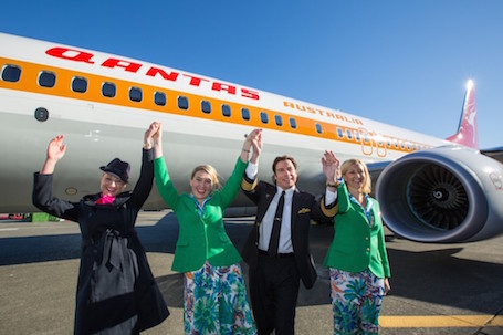 John Travolta, aficionado de la compagnie australienne, possède un 707 aux couleurs de Qantas
