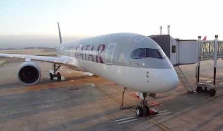 Le premier A350-900 prêt pour sa livraison officielle à Qatar Airways 