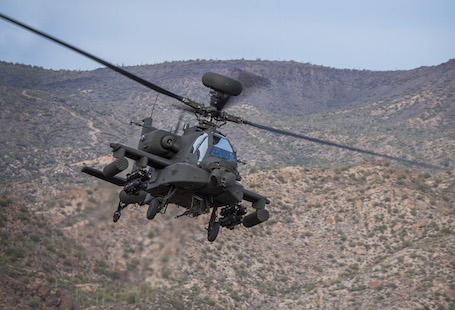 Hélicoptère de combat Apache AH-64E de Boeing