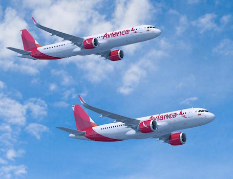 A320neo et A321neo aux couleurs d'Avianca