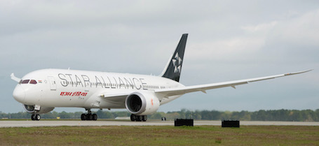 Le 20ème 787 d'Air India aux couleurs de Star Alliance