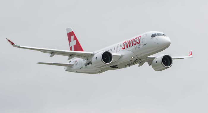 Swiss doit mettre en service ses premiers CS100 au printemps 2016