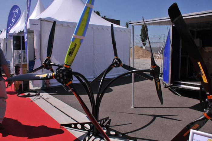 Présentation des derniers produits de Duc Hélices au Salon France Air Expo de Lyon.