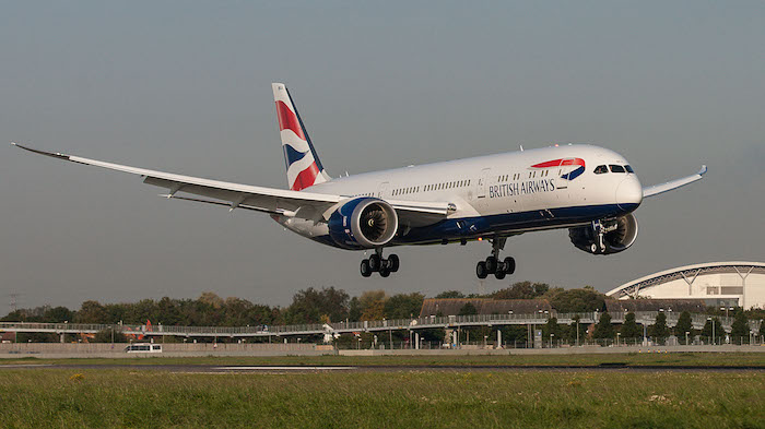 L'arrivée du premier 787-9 de British Airways à Londres-Heathrow
