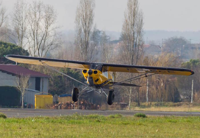 Le Carbon Cub EX2 est propulsé par un moteur de...</div></noscript>				</div>

				
					<aside class=