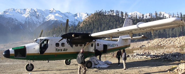 Tara Air dessert les localités retirées du Népal