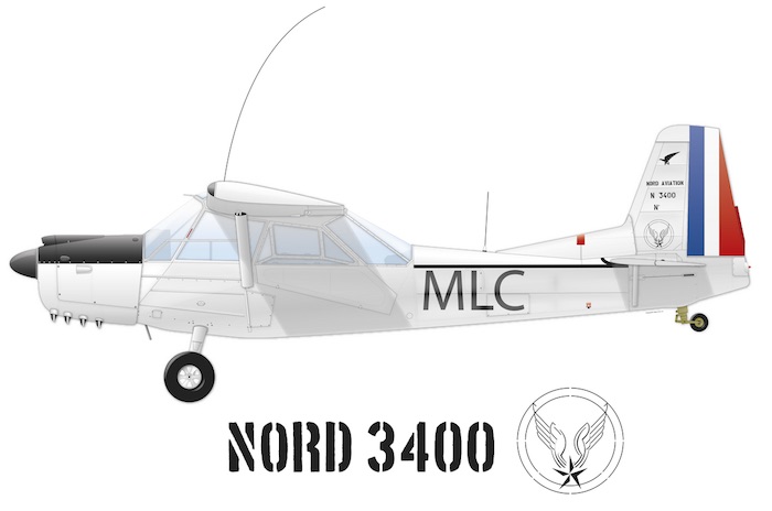 Le Nord 3400 était un véritable poste de guet volant.