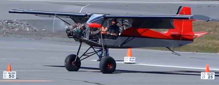 Le LSA Superstol de Robbby Pedersen à Valdez (Alaska)