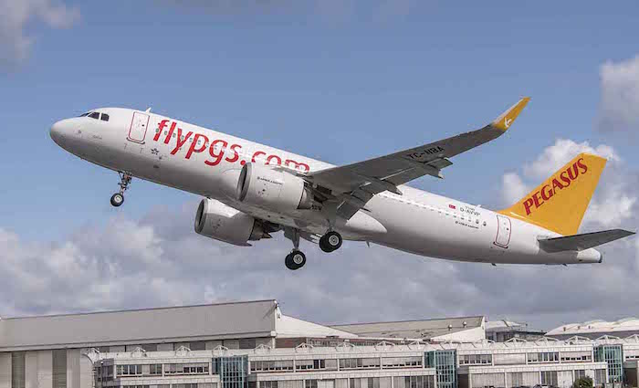 Le premier des 100 A320neo à moteurs Leap-1A de CFM commandés par Pegasus Airlines