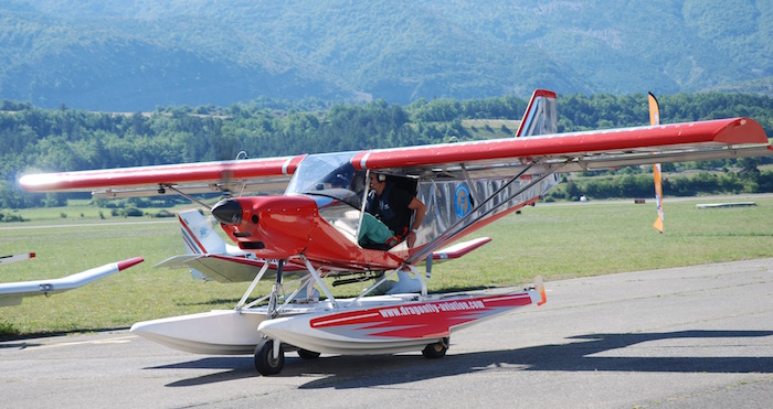 G1 Aviation confie la peinture de ses ULM à Nico Aéro Peinture, un atelier également implanté sur la technopole de Gap-Tallard.