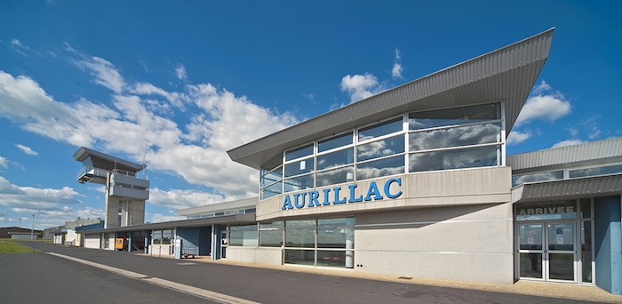 Aurillac Aeroport entree