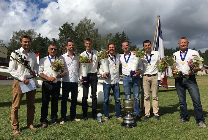 L'équipe de France de vol à voile championne du monde 2016