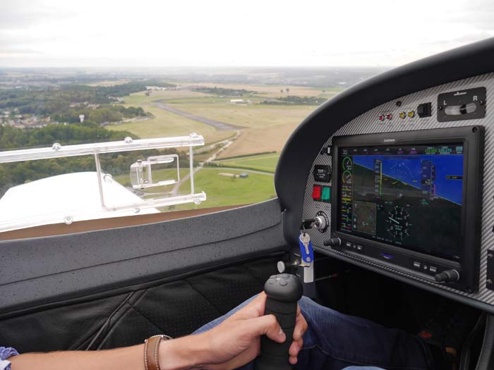 En croisant à 120 kts, le VL3 evolution est un appareil idéal pour le voyage © Aerobuzz/Fabrice Morlon