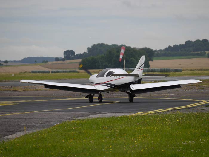 Avec son profil aérodynamique, le VL3 a tout d'un petit chasseur © Aerobuzz/Fabrice Morlon