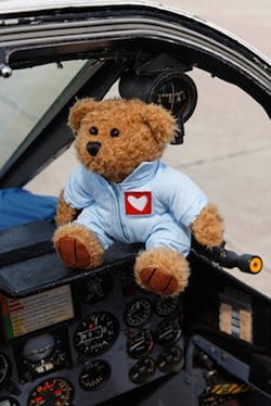 La mascote de la Patrouille de France