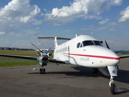 Chalair Aviation exploite cinq Beech 1900