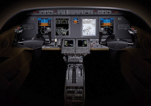 Le Citation CJA est équipé de la suite avionique Collins Proline 21.