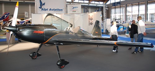 FR-01, un ULM métallique de voltige