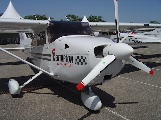 Cessna C172 Skyhawk à moteur Thielert retrofité par Aeromecanic