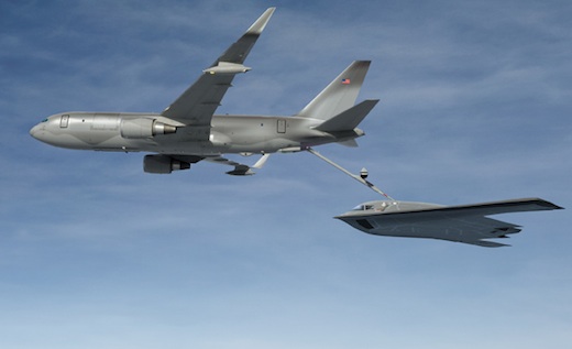 Le ravitailleur KC-X de Boeing extrapolé du 767