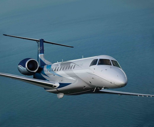 Le Legacy 650, version affaires du biréacteur de transport régional ERJ145