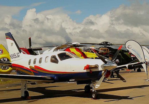 TBM850 de Daher-Socata au salon aéronautique d'Avalon 2011 (Australie)