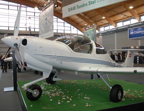 La DA40 Tundra, taillé pour le tout terrain