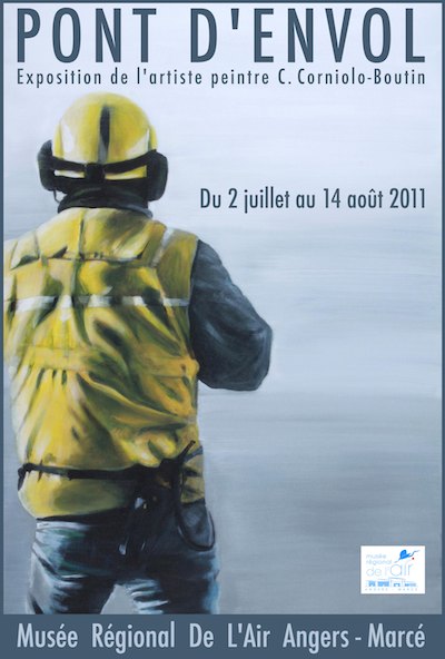 Catherine Corniolo-Boutin expose au musée régional de l'air d'Angers