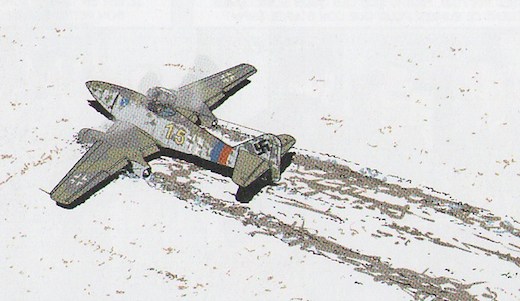 Un Me262 crashé en Poméranie
