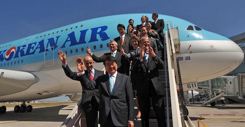 24 mai 2011 - Livraison du premier A380 de Korean Air par Airbus