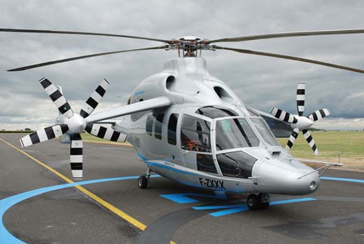 le future combiné d'Eurocopter devra être 50 % plus rapide qu'un hélicoptère classique
