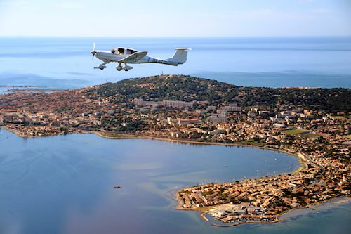 Monomoteur diesel DA40 de l'ESMA