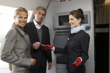 Il n'est pas sûr que tous les (vrais) passagers qui embarqueront ce week-end de grève, sur les vols Air France, auront le sourire…