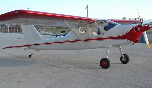 Le Tecnam P92 Tail Dragger pour les amoureux de la roulette de queue…