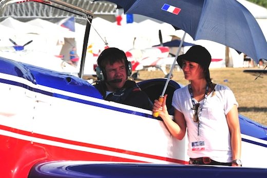 Olivier Masurel, vice-champion du monde de voltige aérienne 2011