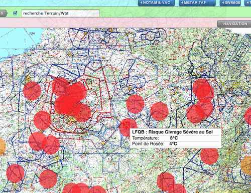 Les risques potentiels de givrage carburateur mis en évidence avec Carte-Aero