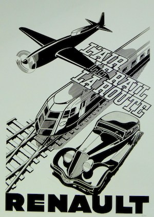 Sur terre et dans les airs… 110 ans de moteurs Renault