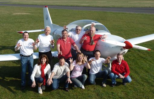 L'aéro-club Brocard d'Etampes sur APM30 Lion