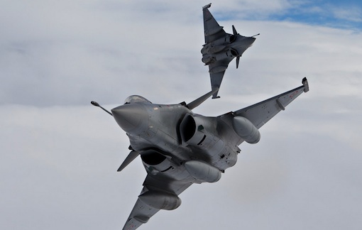 Rafale de l'armée de l'air française