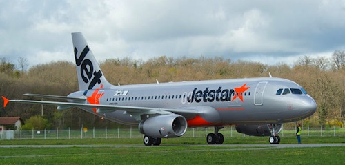 Le 24 avril 2012, Airbus a livré à la low cost japonaise Jetstar son premier A320